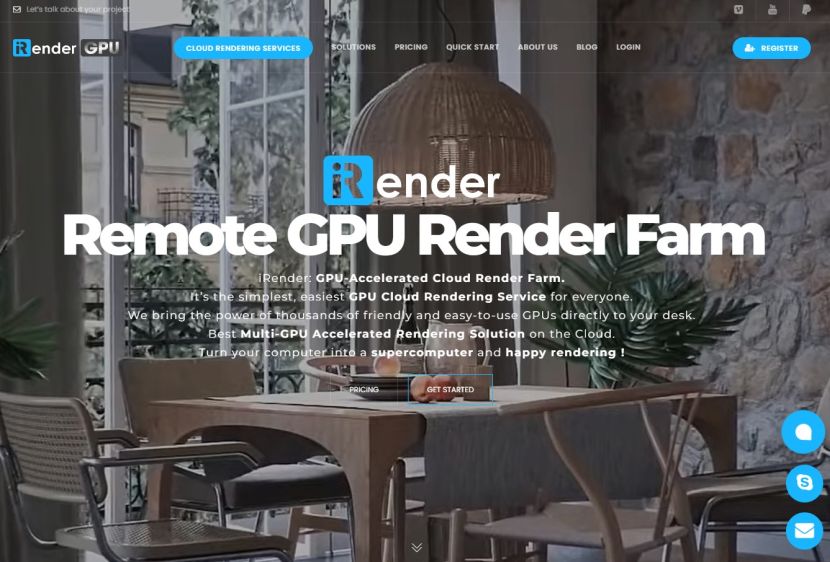 iRender Website