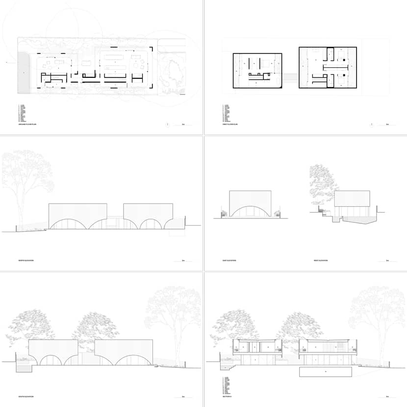 Leslie Umoh, 'Hawthorne House' Architectural visualization