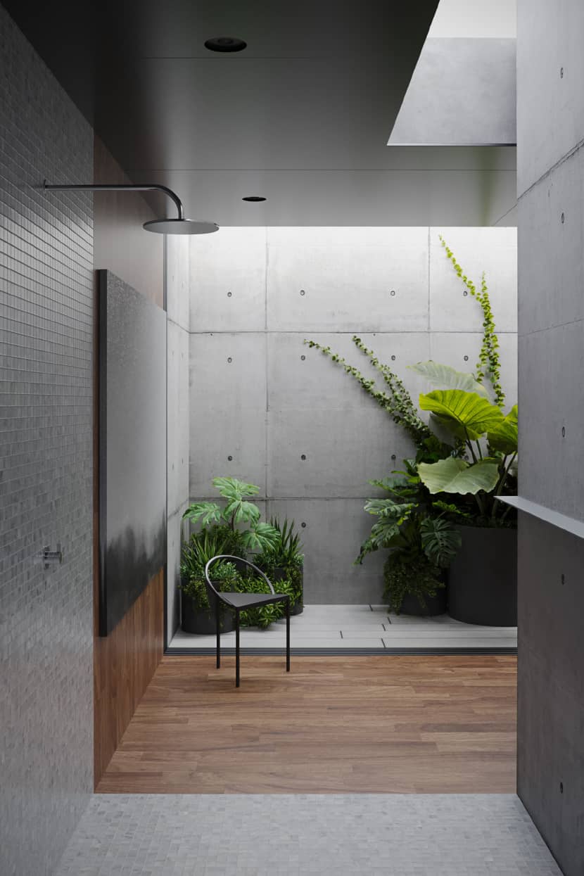Leslie Umoh, 'Hawthorne House' Architectural visualization