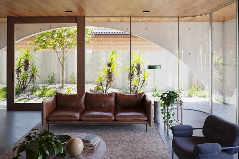 Leslie Umoh, 'Hawthorne House' Architectural visualization