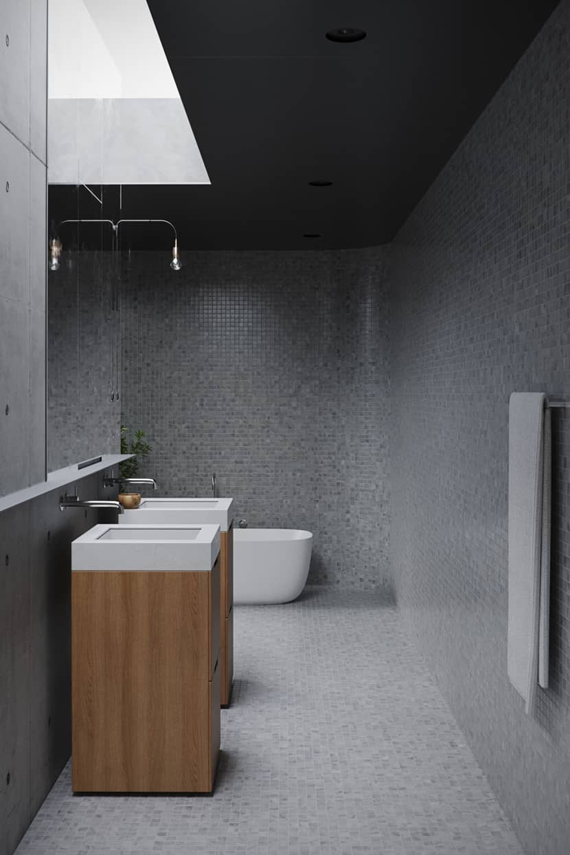 Leslie Umoh, 'Hawthorne House' Architectural visualization