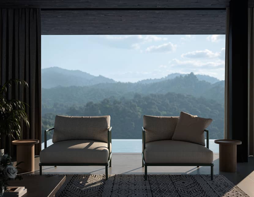 Reza Eftekhari, 'Sea Breeze Nest' Architectural visualization