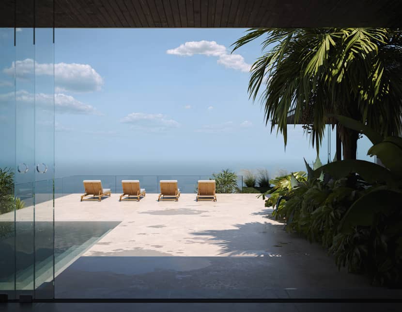 Reza Eftekhari, 'Sea Breeze Nest' Architectural visualization