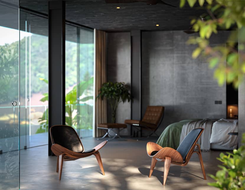 Reza Eftekhari, 'Sea Breeze Nest' Architectural visualization
