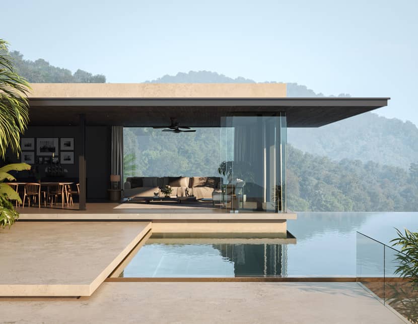 Reza Eftekhari, 'Sea Breeze Nest' Architectural visualization