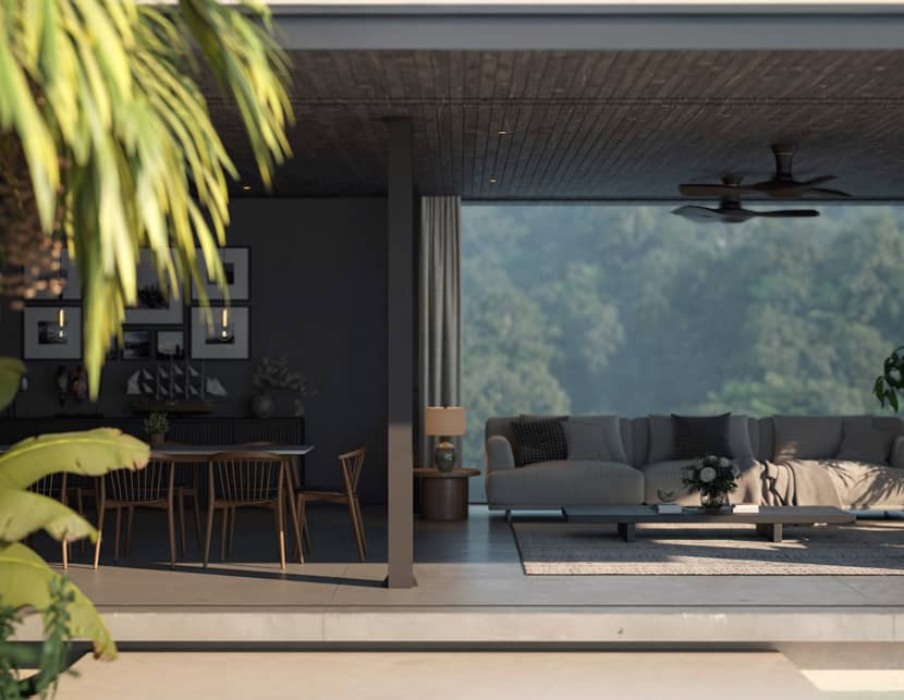 Reza Eftekhari, 'Sea Breeze Nest' Architectural visualization