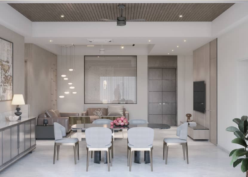 Sujoy Bera, 'Home Office' Architectural visualization