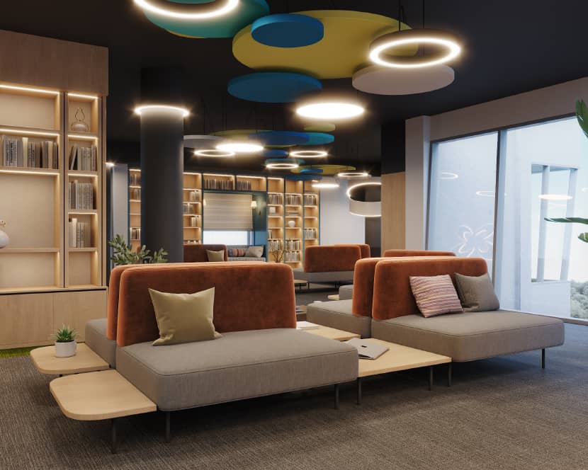 Sujoy Bera, 'Home Office' Architectural visualization