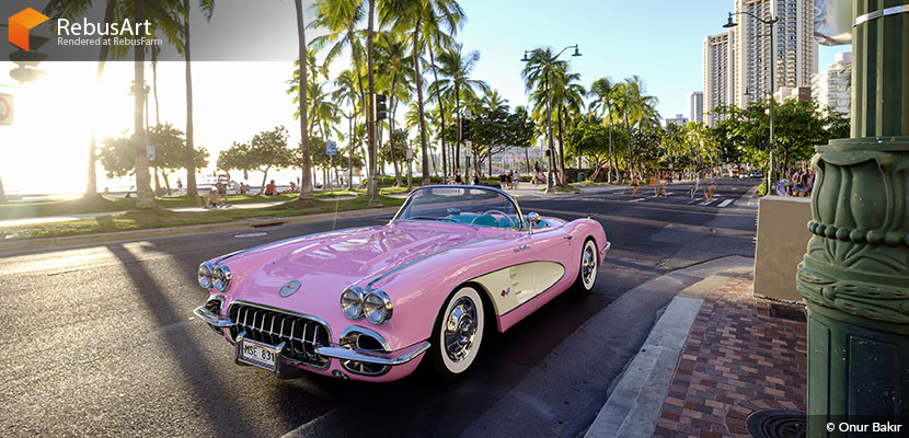 Onur Bakir, 'Pink Chevrolet' automotive visualization