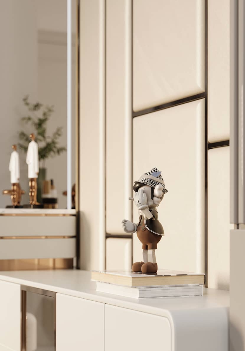 Shahin Alizadeh, 'Interior Bedroom' Architectural visualization