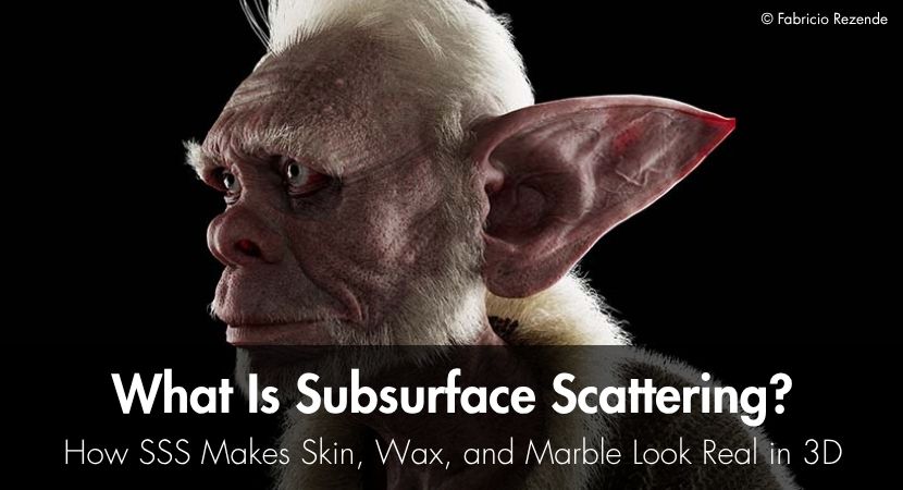 RebusFarm render farm explains what subsurface scattering is