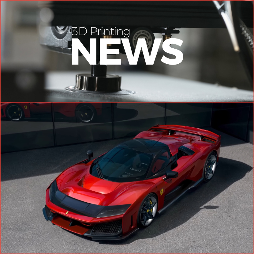 Ferrari’s F80 Supercar: The Integration of 3D Printed Parts for Performance and Innovation