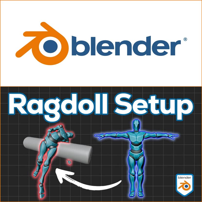 iCity -  Custom Ragdoll In Blender Tutorial - iCrowds Add-on