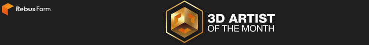 3D Artist of the Month banner