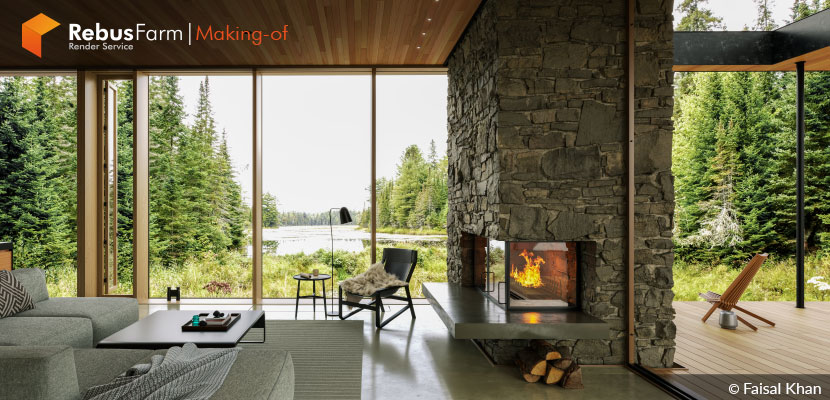 The Making of ''Whidbey Island Farm Retreat'' by Faisal Khan