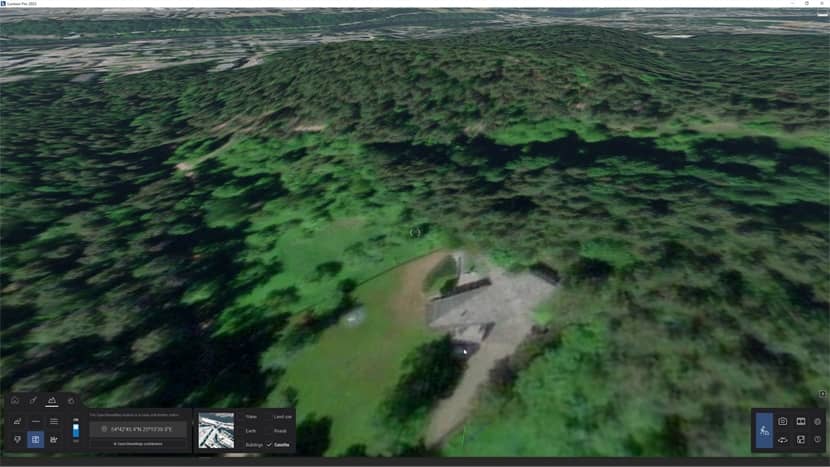 Real world terrain and satellite images for ''Valley Villa'' by Nuno Silva