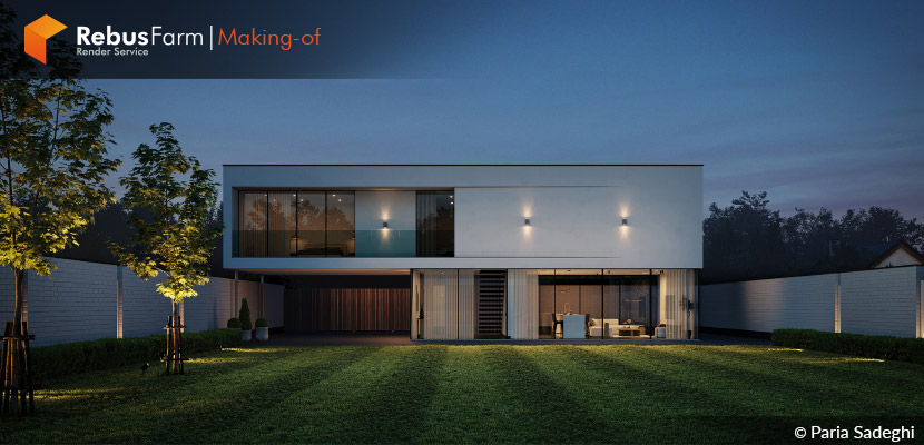 The Making of "Villa Licht 11" by Paria Sadeghi