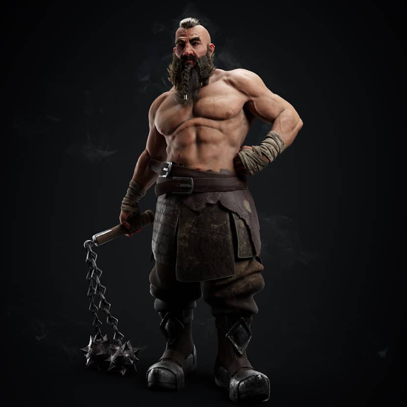 final render - dwarf