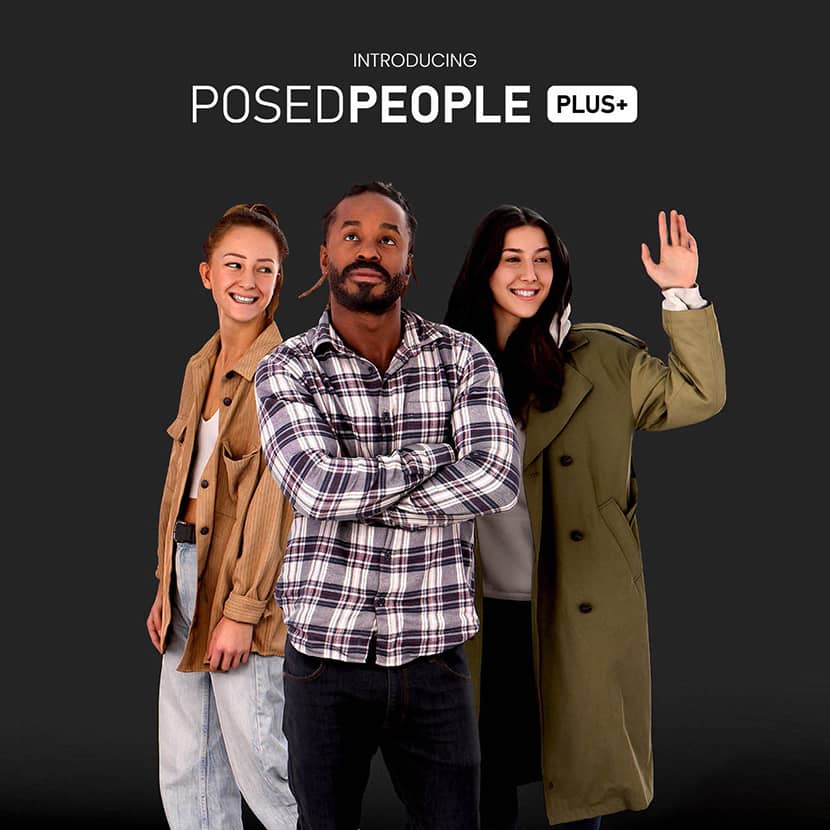 Renderpeople - Introducing Posed People Plus