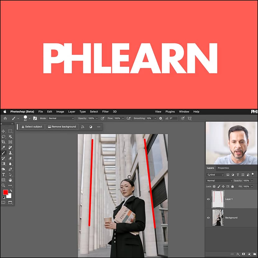PHLEARN - How to Adjust Perspective in Photoshop