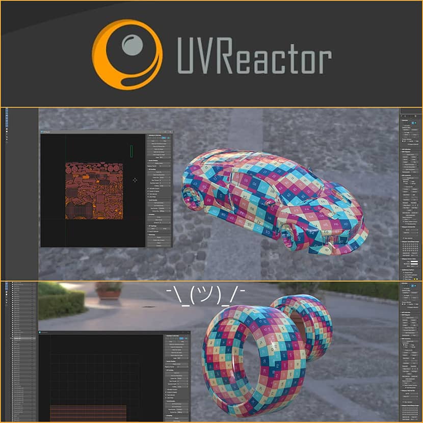 RapidTools - UVReactor - UV Mapping In 3ds Max