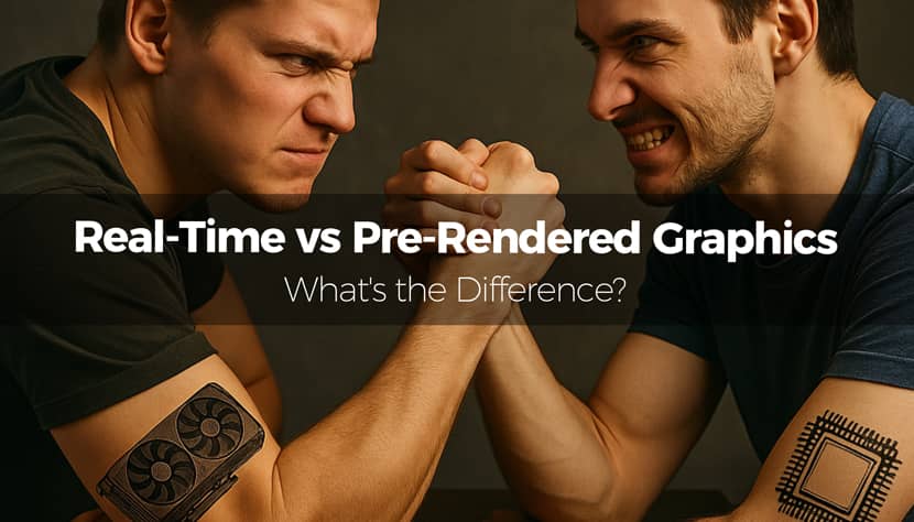 Real-Time vs Pre-Rendered Graphics: What's the Difference?