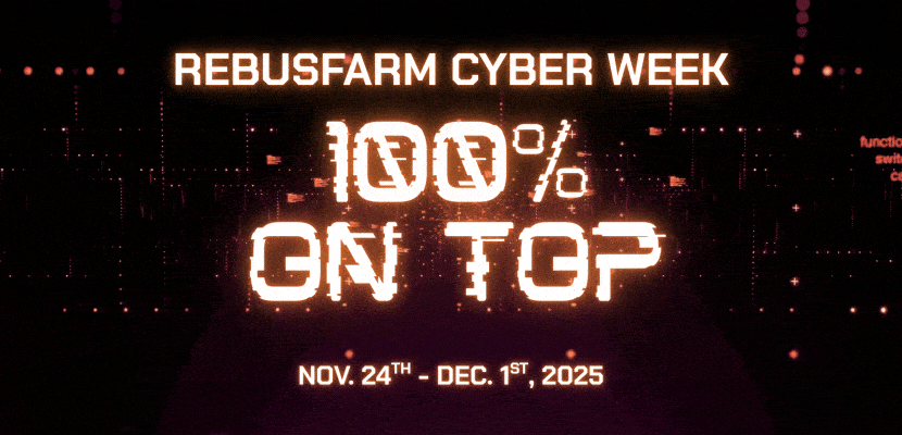 RebusFarm Cyber Week 2025