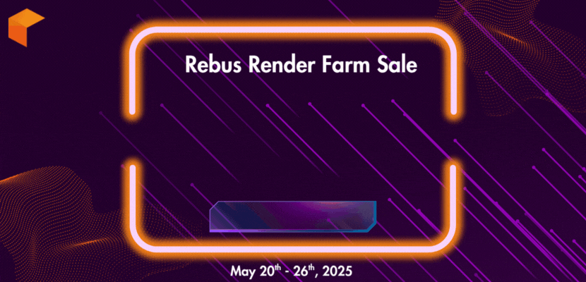 Rebus Render Farm Sale - Get 100% Free RenderPoints on top!