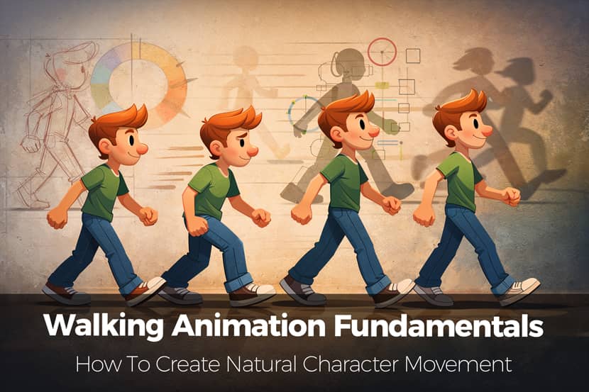 Walking Animation Fundamentals: How To Create Natural Character Movement