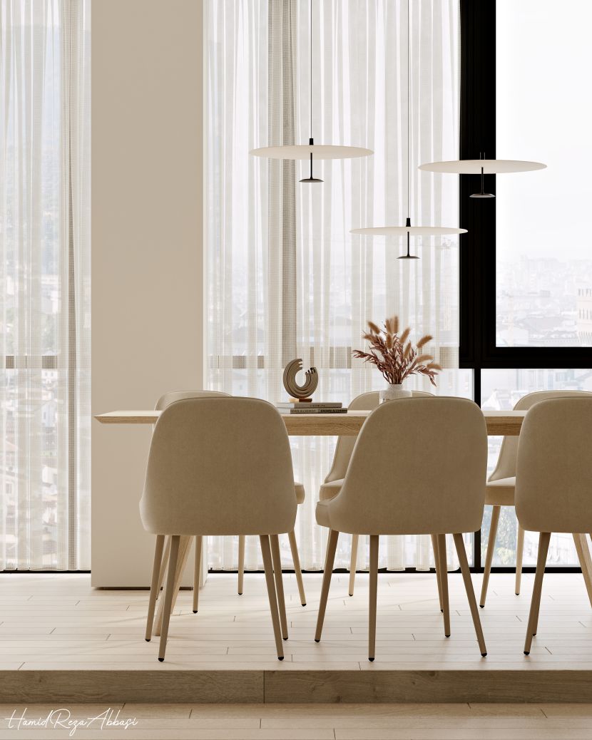 Hamid Reza Abbasi, 'Minimalist Apartment' Architectural visualization